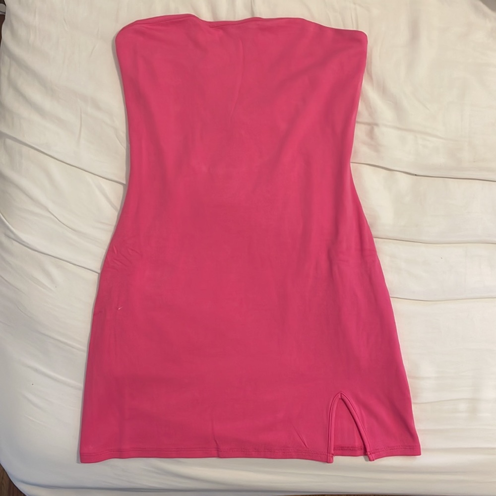 NWT Barbiecore mini dress